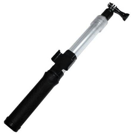 3-Way Monopod Floating Extension Pole GoPro 1 2 3 3+ 4 SJCAM Cameras (Clear)