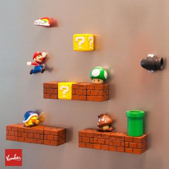 20 ชิ้น แม่เหล็กติดตู้เย็น มาริโอ Super Mario Magnet Refrigerator