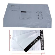 BEBOXES ซองส่งไปรษณีย์ มีจ่าหน้า ซองพลาสติกส่งไปรษณีย์ ซองไปรษณีย์ ซองไปรษณีย์พลาสติก ถุงส่งของ สีขาว ขนาด 20x30 cm (50 ใบ)