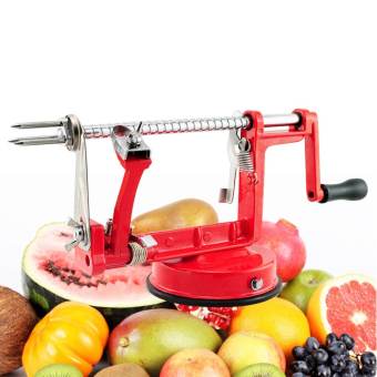 3 in 1 เครื่องแอ็ปเปิ้ล Slinky Peeler Corer มันฝรั่งผลไม้เครื่องตัดมีดครัวสไลซ์ - INTL