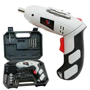 45 in 1 ชุดสว่านไขควงแบบไร้สายพร้อมอุปกรณ์ ScrewDriver Power Drill