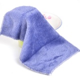 5pcs Bamboo Fiber Dish Towel Cloths 25*25cm Kitchen Hang Dishcloth Cleaning 25*25cm - intl