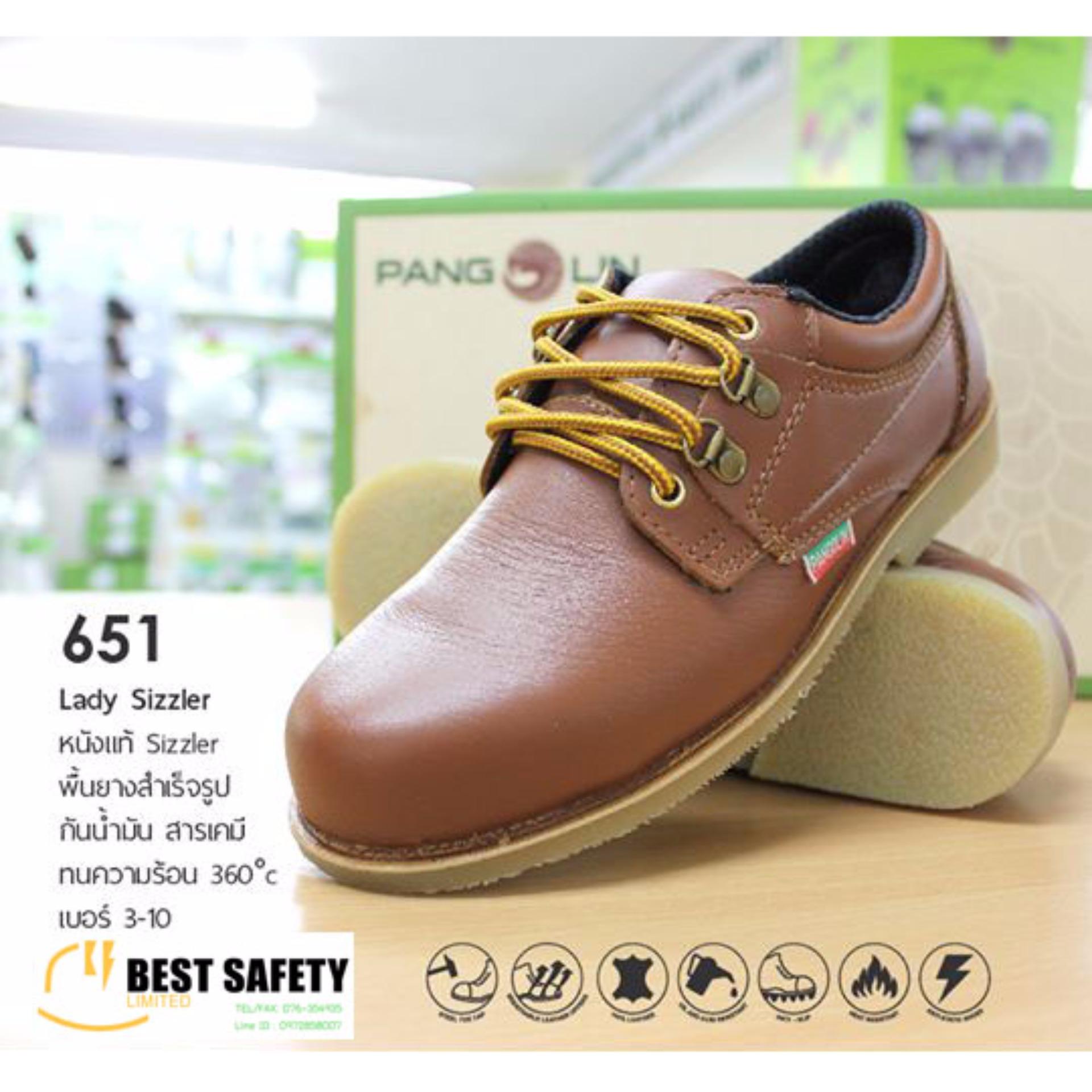 ดูภาพ รองเท้าเซฟตี้ รุ่น 651 พื้นยางสำเร็จ หนังแท้ เบอร์ 6UK, 40EU สีน้ำตาล เพิ่มเติม รองเท้าเซฟตี้ รุ่น 651 พื้นยางสำเร็จ หนังแท้ เบอร์ 6UK, 40EU สีน้ำตาล