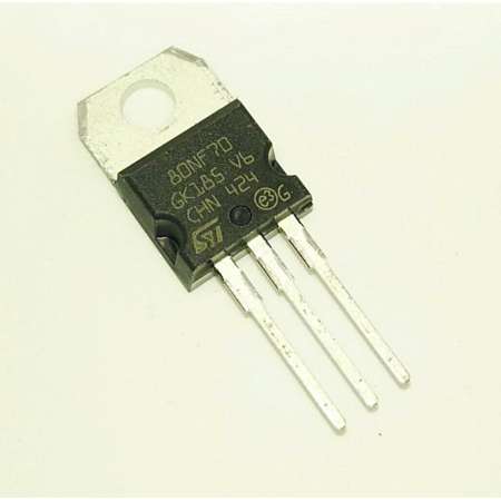 กำลังฮอตฮิต 80NF70 STP80NF70 MOSFET N-Channel 98A 68V TO-220AB 5PCS 5ตัว
ส่งมอบ จริงใจ