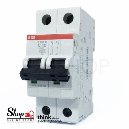 ABB เมนเซอร์กิตเบรกเกอร์ขนาด 40 แอมป์ พร้อมตู้ SCP 7 ช่อง