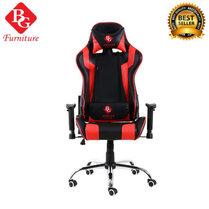BG Furniture    Raching Gaming Chair (Red) -  G1
