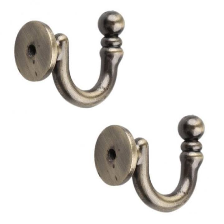 ซ อท ไหน Bolehdeals 2 Pieces Metal Curtain Tieback Hooks Holders