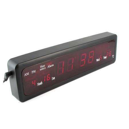 Caixing CX-808 นาฬิกาดิจิตอลปลุก ตั้งโต๊ะ ติดผนัง LED