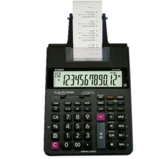 เครื่องคิดเลขพิมพ์กระดาษ Casio HR100RC 12 หลัก สีดำ