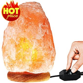 Click โคมไฟเพื่อสุขภาพ โคมไฟหินเกลือหิมาลายัน โคมไฟหินเกลือบริสุทธิ์ เพิ่มประจุลบหรือที่ถูกรู้จักกันในนามของ“วิตามินของอากาศ”