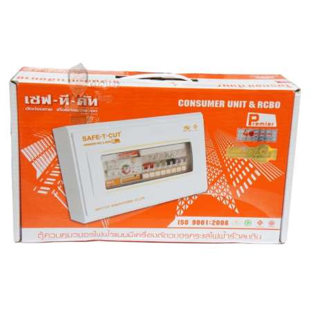 CONSUMER UNIT 8/63A RCBO รุ่น DSAF-CO8E-63A