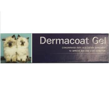 ราคา Dermacoat Gel เจลบำรุงผิวหนังและขนสำหรับสุนัข และแมว 120g pantip