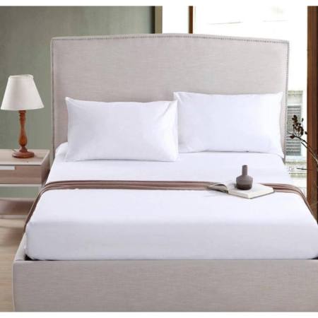 ขายดีชั่วโมงนี้ DSD-001 ชุดผ้าปูที่นอน 5 ชิ้น 5 ฟุต พื้นสีขาว เล็งเห็น