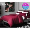 Dunlopillo ชุดผ้าปู 6 ฟุค (ไม่รวมผ้านวม) Softatex สีพื้น รุ่น Ruby