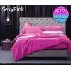 Dunlopillo ชุดผ้าปู 6 ฟุค (ไม่รวมผ้านวม) Softatex สีพื้น รุ่น SexyPink
