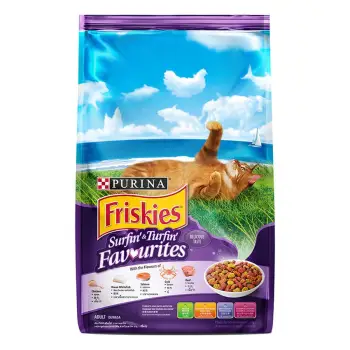 Friskies Surfin Turfin 1.2kg ฟริสกี้ส์ ปลาทูน่า และซาร์ดีน รีวิว