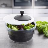 GEFU Salad Spinner ROTARE ตะกร้าสลัดน้ำออกจากผัก รุ่น 28170 (Black/White)