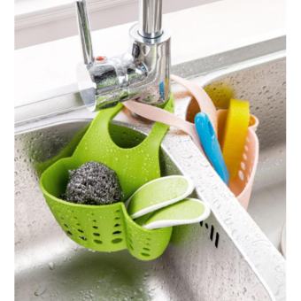 good  Push the kitchen sink rack(GREEN)ซื้อ 1 แถม 1(คละสี)  