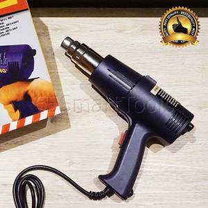 HEATGUN เครื่องเป่าลมร้อน ปืนเป่าลมร้อน 1,600 วัตต์ รุ่น DZL-A10 - สีน้ำเงิน