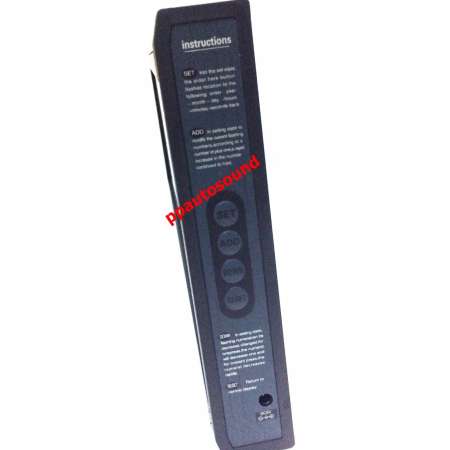 Hobar นาฬิกาดิจิตอล LED Number Clock รุ่น HB-4819SM Hobar นาฬิกาดิจิตอล LED Number Clock รุ่น HB-4819SM