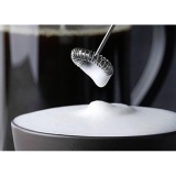 I-Gou เครื่องตีฟองนม ที่ทำฟองนม ที่ตีไข่ แบบใส่ถ่าน(Silver)