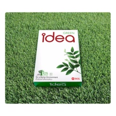 Idea Green กระดาษถ่ายเอกสาร A4 80แกรม (5รีม) ไอเดีย กรีน  