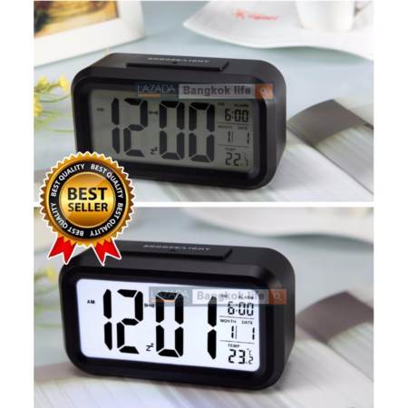 เช็คราคาๆ jenny2shop นาฬิกาปลุกตั้งโต๊ะ นาฬิกาปลุกเรื่องแสง นาฬิกาปลุก สีขาว จัดเต็มวันนี้