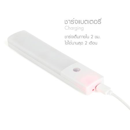 JOWSUA ไฟอัตโนมัติ  6LED Senser Light (สีเหลือง)