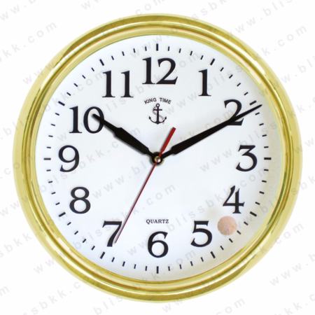 ให้ความเห็นดี KING TIME นาฬิกาแขวนทรงกลม ขนาด 12 นิ้ว รุ่น 012 ลดพิเศษตอนนี้
