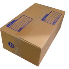 กล่องไปรษณีย์ฝาชนสีน้ำตาล  D ขนาด 25x35x14 cm (10 ใบ)
