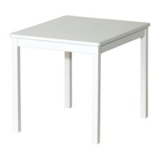 โต๊ะเด็ก Childrens Table 59*50 Cm (ขาว) Kritter By Thai Great Product.