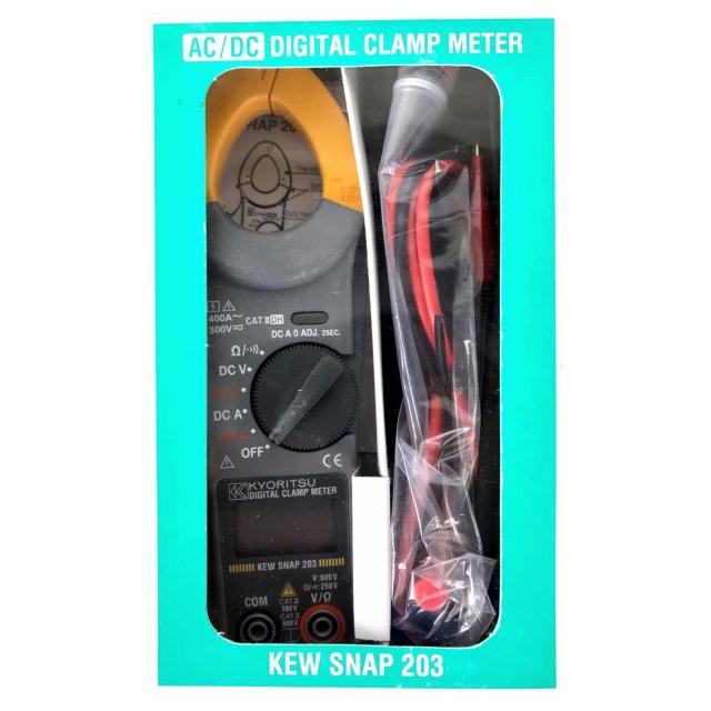 Kyoritsu แคลมป์มิเตอร์แบบดิจิตอล AC/DC Digital Clamp Meter รุ่น KEW