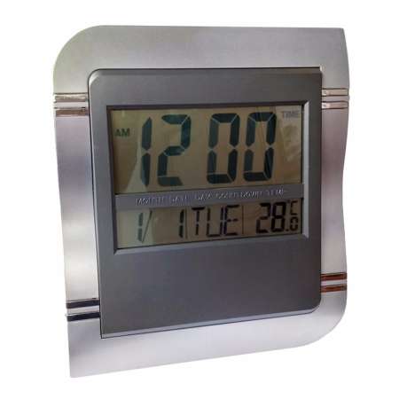 นาฬิกาแขวนผนังหรือตั้งโต๊ะ LCD  8058