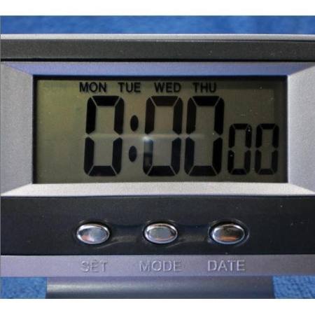 นาฬิกา LED ตั้งโต๊ะ บอกเวลา วันที่ ตั้งปลุกได้ เป็นนาฬิกาจับเวลา1/100 วินาที