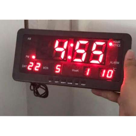 ขายดี นาฬิกาดิจิตอล LED Digital 11.2 x 4.5x 28.8 ซม. Clock ซื้อเลยวันนี้
