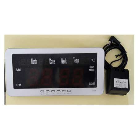 LED Digital Clock แขวนผนัง แสดง เวลา วัน เดือน ปี สัปดาร์ อุณหภูมิ ตัวเลขสีแดง (ขนาด 11x22cm) LED Digital Clock แขวนผนัง แสดง เวลา วัน เดือน ปี สัปดาร์ อุณหภูมิ ตัวเลขสีแดง (ขนาด 11x22cm)