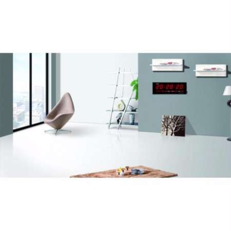LED DIGITAL CLOCK นาฬิกาดิจิตอลแขวนผนัง รุ่น CX-4819 (ตัวเลขสีแดง)