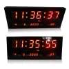 นาฬิกาดิจิตอล LED DIGITAL CLOCK แขวนผนัง รุ่น JH3615 (ตัวเลขสีแดง)  