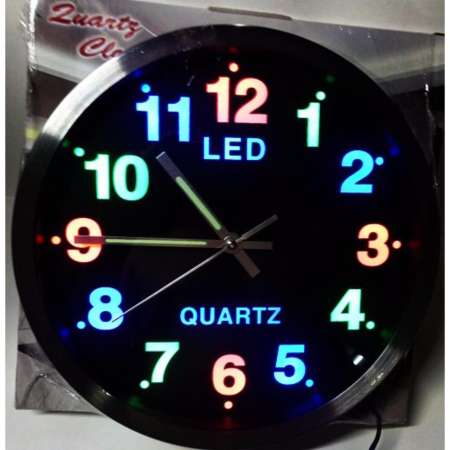 LED นาฬิกาแขวนอลูมิเนียม ไฟLED เครื่องเดินเรียบไร้เสียงรบกวน ขนาด 10 นิ้ว รุ่น ZUARTZ LED CLOCK LED นาฬิกาแขวนอลูมิเนียม ไฟLED เครื่องเดินเรียบไร้เสียงรบกวน ขนาด 10 นิ้ว รุ่น ZUARTZ LED CLOCK