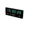 นาฬิกาดิจิตอลLED Number Clock แขวนผนัง ตัวเลขสีเขียว  