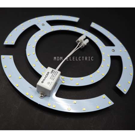แผงไฟ LED สำหรับโคมเพดานกลม RACER LED HIGH VOLT 18 วัตต์ แพ๊ค 2 ชิ้น