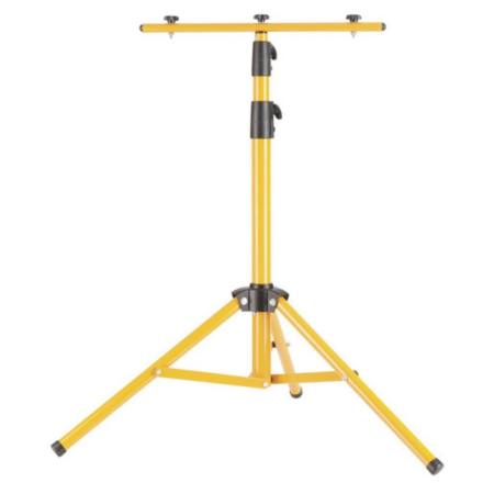 ขาตั้งโคมไฟ LED Spotlight (สีเหลือง) 2 หัว S0766