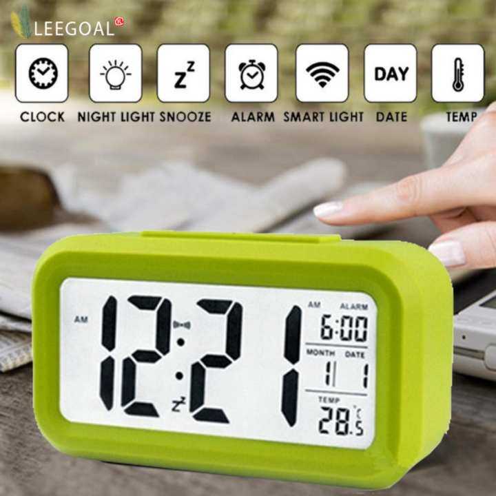 Acctim radio controlled alarm clock with temperature display