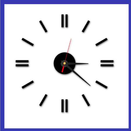 LM-นาฬิกาติดผนัง DIY สุดเก๋ 