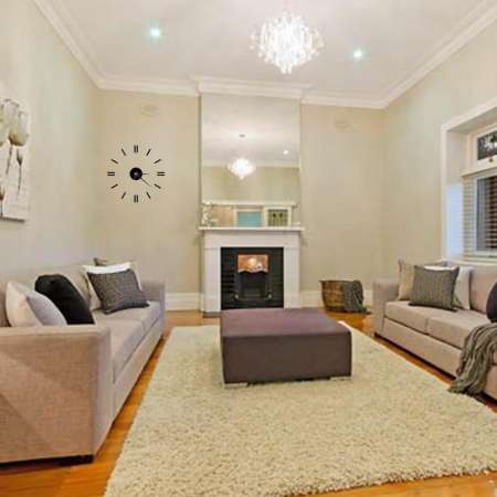 LM-นาฬิกาติดผนัง DIY สุดเก๋ 