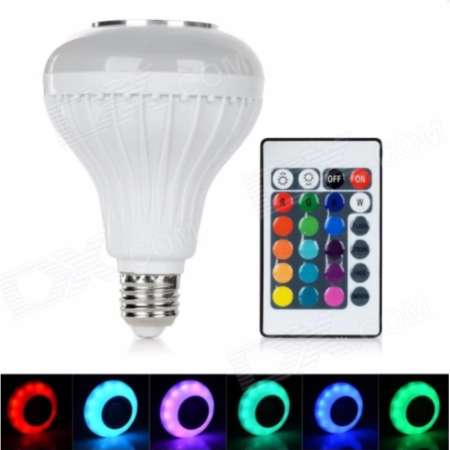 LOV-L LED Bluetooth Music bulb Speakerหลอดไฟลำโพงบูลทูธอัจฉริยะ เปลี่ยนสี หรี่ไฟ พร้อมลำโพงในตัว ตั้งเวลาปิดเปิด สั่งงานจากมือถือ พร้อม รีโมทคอนโทรล LOV-L LED Bluetooth Music bulb Speakerหลอดไฟลำโพงบูลทูธอัจฉริยะ เปลี่ยนสี หรี่ไฟ พร้อมลำโพงในตัว ตั้งเวลาปิดเปิด สั่งงานจากมือถือ พร้อม รีโมทคอนโทรล