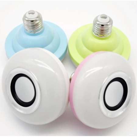 LOV-L LED Bluetooth Music bulb Speakerหลอดไฟลำโพงบูลทูธอัจฉริยะ เปลี่ยนสี หรี่ไฟ พร้อมลำโพงในตัว ตั้งเวลาปิดเปิด สั่งงานจากมือถือ พร้อม รีโมทคอนโทรล WJ-L7 (white) LOV-L LED Bluetooth Music bulb Speakerหลอดไฟลำโพงบูลทูธอัจฉริยะ เปลี่ยนสี หรี่ไฟ พร้อมลำโพงในตัว ตั้งเวลาปิดเปิด สั่งงานจากมือถือ พร้อม รีโมทคอนโทรล WJ-L7 (white)