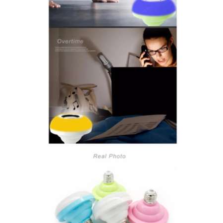 LOV-L LED Bluetooth Music bulb Speakerหลอดไฟลำโพงบูลทูธอัจฉริยะ เปลี่ยนสี หรี่ไฟ พร้อมลำโพงในตัว ตั้งเวลาปิดเปิด สั่งงานจากมือถือ พร้อม รีโมทคอนโทรล WJ-L7 (white) LOV-L LED Bluetooth Music bulb Speakerหลอดไฟลำโพงบูลทูธอัจฉริยะ เปลี่ยนสี หรี่ไฟ พร้อมลำโพงในตัว ตั้งเวลาปิดเปิด สั่งงานจากมือถือ พร้อม รีโมทคอนโทรล WJ-L7 (white)