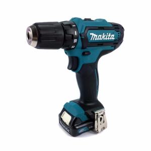 Makita สว่านไขควงไร้สาย 12 โวลท์ Max แบต 2 ก้อน รุ่น DF331DWYE CXT (สีฟ้า)