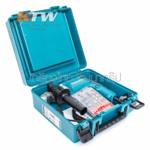 Makita สว่านกระแทกไฟฟ้า 16 มม.(พร้อมกล่อง+ดอกสว่าน) ยี่ห้อ Makita รุ่น HP1630KSP